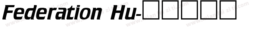 Federation Hu字体转换